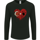 Love Turkey Flag Turkish Day Football Mens Long Sleeve T-Shirt Black