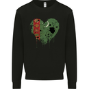 Love Turkmenistan Flag The Turkmen Day Football Mens Sweatshirt Jumper Black