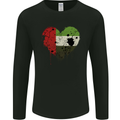Love UAE Flag Day Emirati Day Football Mens Long Sleeve T-Shirt Black