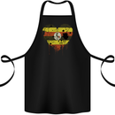 Love Uganda Flag Ugandan Day Football Cotton Apron 100% Organic Black