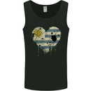 Love Uruguay Flag Uruguayan Day Football Mens Vest Tank Top Black