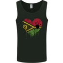 Love Vanuatu Flag Day Football Mens Vest Tank Top Black