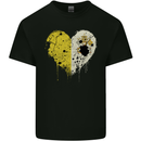 Love Vatican Flag Day Mens Cotton T-Shirt Tee Top Black