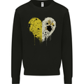 Love Vatican Flag Day Mens Sweatshirt Jumper Black