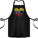 Love Venezuela Flag Venezuelans Day Football Cotton Apron 100% Organic Black