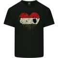Love Yemen Flag Yemeni Day Football Mens Cotton T-Shirt Tee Top Black