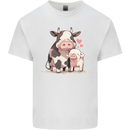 Love is a Cow and Pig Kids T-Shirt Childrens White