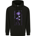 Lover Killer Rose Gothic Goth Childrens Kids Hoodie Black