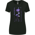 Lover Killer Rose Gothic Goth Womens Wider Cut T-Shirt Black