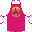 MILF Man I Love Foxes Fox Cotton Apron 100% Organic Pink