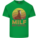 MILF Man I Love Foxes Fox Mens Cotton T-Shirt Tee Top Irish Green