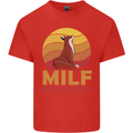 MILF Man I Love Foxes Fox Mens Cotton T-Shirt Tee Top Red
