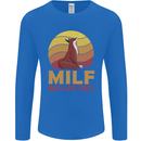 MILF Man I Love Foxes Fox Mens Long Sleeve T-Shirt Royal Blue