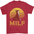 MILF Man I Love Foxes Fox Mens T-Shirt 100% Cotton Red