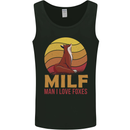 MILF Man I Love Foxes Fox Mens Vest Tank Top Black