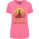 MILF Man I Love Foxes Fox Womens Wider Cut T-Shirt Azalea