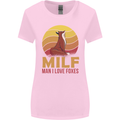 MILF Man I Love Foxes Fox Womens Wider Cut T-Shirt Light Pink