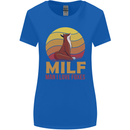 MILF Man I Love Foxes Fox Womens Wider Cut T-Shirt Royal Blue