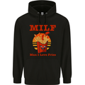 MILF Man I Love Fries Funny Food Childrens Kids Hoodie Black