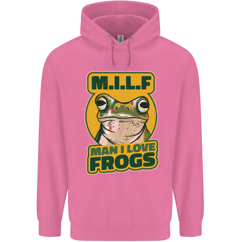MILF Man I Love Frogs Childrens Kids Hoodie Azalea