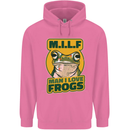 MILF Man I Love Frogs Mens 80% Cotton Hoodie Azelea