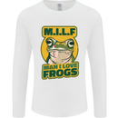 MILF Man I Love Frogs Mens Long Sleeve T-Shirt White