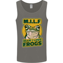 MILF Man I Love Frogs Mens Vest Tank Top Charcoal