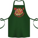 MILF Man I Love Fungi Mycology Foraging Cotton Apron 100% Organic Forest Green