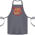 MILF Man I Love Fungi Mycology Foraging Cotton Apron 100% Organic Steel