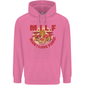 MILF Man I Love Fungi Mycology Foraging Mens 80% Cotton Hoodie Azelea