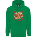 MILF Man I Love Fungi Mycology Foraging Mens 80% Cotton Hoodie Irish Green