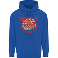 MILF Man I Love Fungi Mycology Foraging Mens 80% Cotton Hoodie Royal Blue