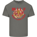 MILF Man I Love Fungi Mycology Foraging Mens Cotton T-Shirt Tee Top Charcoal