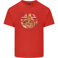 MILF Man I Love Fungi Mycology Foraging Mens Cotton T-Shirt Tee Top Red