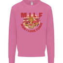 MILF Man I Love Fungi Mycology Foraging Mens Sweatshirt Jumper Azalea