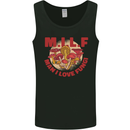 MILF Man I Love Fungi Mycology Foraging Mens Vest Tank Top Black