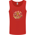 MILF Man I Love Fungi Mycology Foraging Mens Vest Tank Top Red