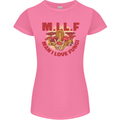 MILF Man I Love Fungi Mycology Foraging Womens Petite Cut T-Shirt Azalea