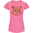 MILF Man I Love Fungi Mycology Foraging Womens Petite Cut T-Shirt Azalea