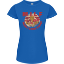 MILF Man I Love Fungi Mycology Foraging Womens Petite Cut T-Shirt Royal Blue