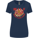 MILF Man I Love Fungi Mycology Foraging Womens Wider Cut T-Shirt Navy Blue