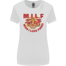MILF Man I Love Fungi Mycology Foraging Womens Wider Cut T-Shirt White