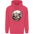 MOD Scooter Skull Motorcycle Biker Childrens Kids Hoodie Heliconia