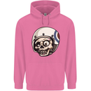 MOD Scooter Skull Motorcycle Biker Mens 80% Cotton Hoodie Azelea