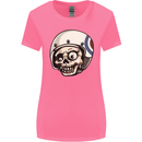 MOD Scooter Skull Motorcycle Biker Womens Wider Cut T-Shirt Azalea