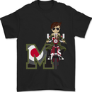 MOD Scooter Symbol Logo Motorbike British Mens T-Shirt 100% Cotton Black