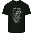 Mad King Riders Motorcycle Biker Motorbike Mens Cotton T-Shirt Tee Top Black