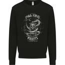 Mad King Riders Motorcycle Biker Motorbike Mens Sweatshirt Jumper Black