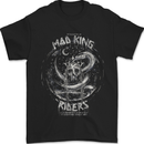 Mad King Riders Motorcycle Biker Motorbike Mens T-Shirt 100% Cotton Black