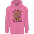 Magic Mushrooms Are Calling Foraging Mycology LSD Mens 80% Cotton Hoodie Azelea